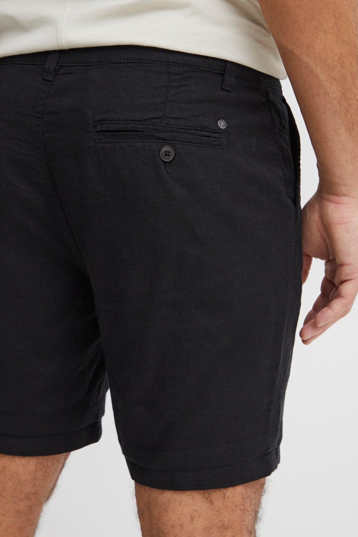 Bermudas !Solid Aurelius True Black - ECRU