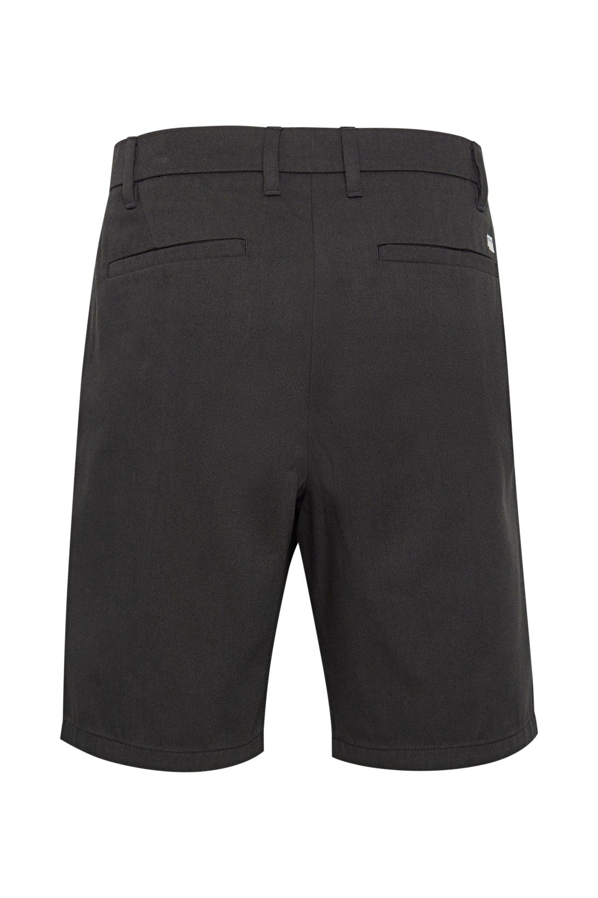 Bermudas !Solid Eldric True Black - ECRU