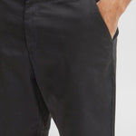 Bermudas !Solid Eldric True Black - ECRU