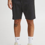 Bermudas !Solid Eldric True Black - ECRU