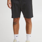 Bermudas !Solid Eldric True Black - ECRU