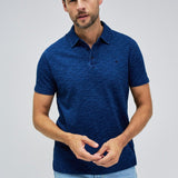 Salsa Knitted Polo Indigo Jersey 