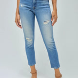 Faith Push In Cropped Slim Salsa Jeans 