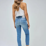 Faith Push In Cropped Slim Salsa Jeans 