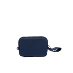 Billetera Lacoste Neocroc con cremallera Azul Marina - ECRU