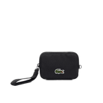 Billetera Lacoste Neocroc con cremallera Negra - ECRU