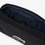 Billetera Lacoste Neocroc con cremallera Negra - ECRU