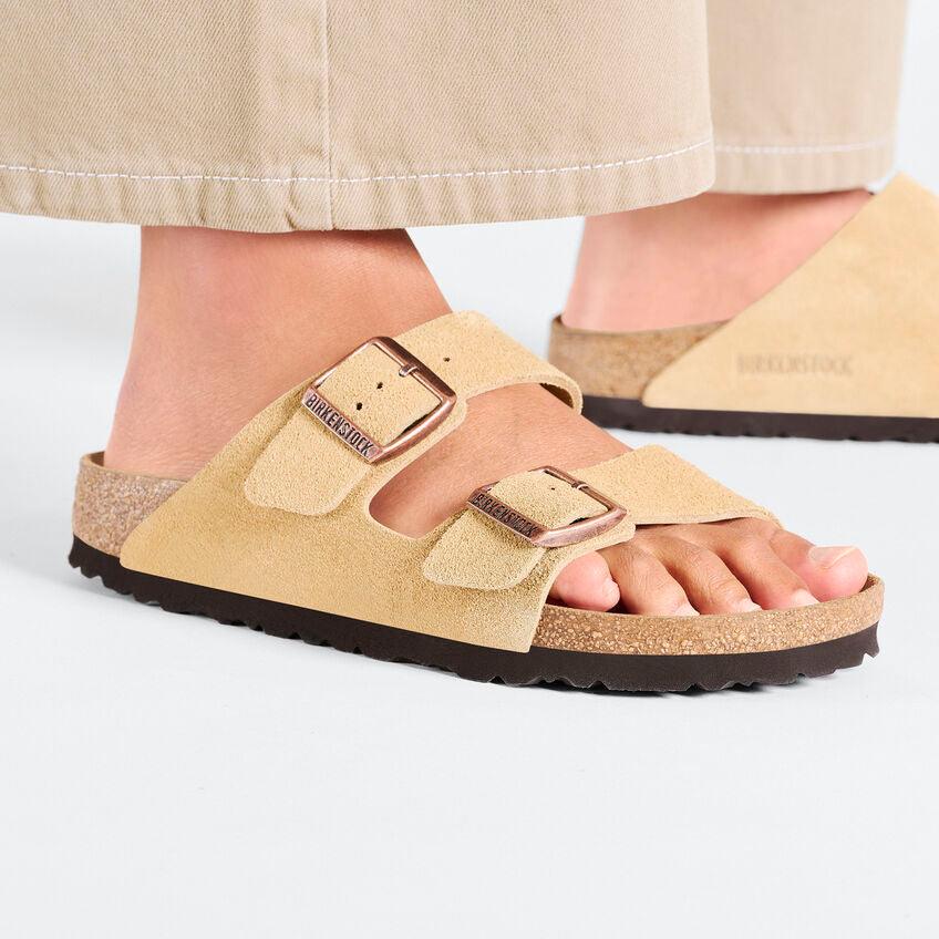 Birkenstock Arizona Ante Latte Cream - ECRU