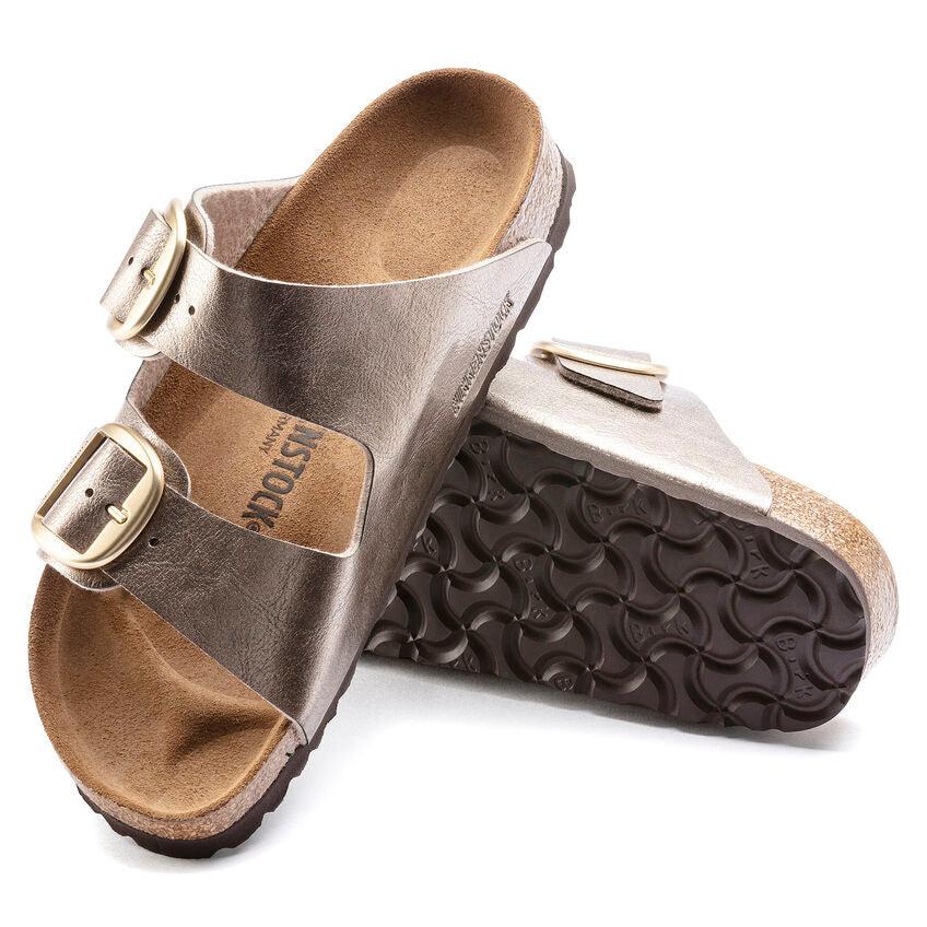 Birkenstock Arizona Big Buckle Birko-Flor Graceful Taupe - ECRU