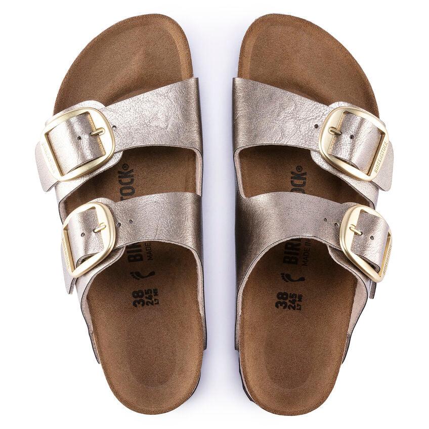 Birkenstock Arizona Big Buckle Birko-Flor Graceful Taupe - ECRU