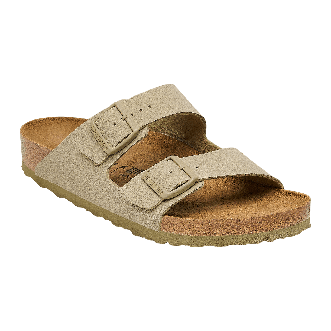 Birkenstock Arizona Birko-Flor Faded Khaki - ECRU