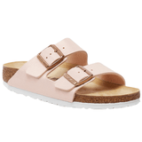 Birkenstock Arizona Birko-Flor Shiny Lizard Light Rose - ECRU