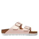 Birkenstock Arizona Birko-Flor Shiny Lizard Light Rose - ECRU