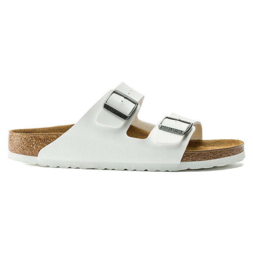 Birkenstock Arizona Birko-Flor White - ECRU