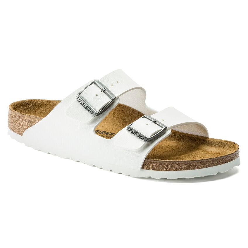 Birkenstock Arizona Birko-Flor White - ECRU