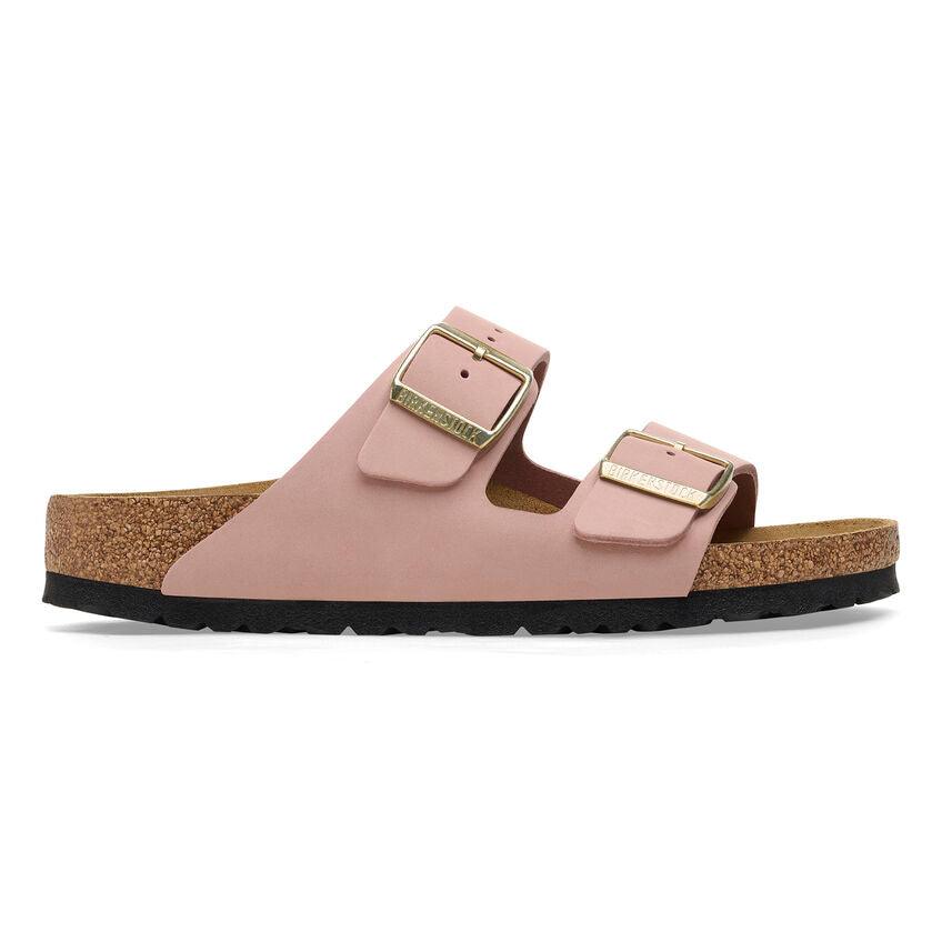 Birkenstock Arizona Nubuc Soft Pink - ECRU