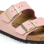 Birkenstock Arizona Nubuc Soft Pink - ECRU