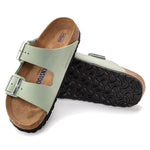 Birkenstock Arizona Plantilla Blanda Piel nubuc Matcha - ECRU