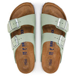 Birkenstock Arizona Plantilla Blanda Piel nubuc Matcha - ECRU