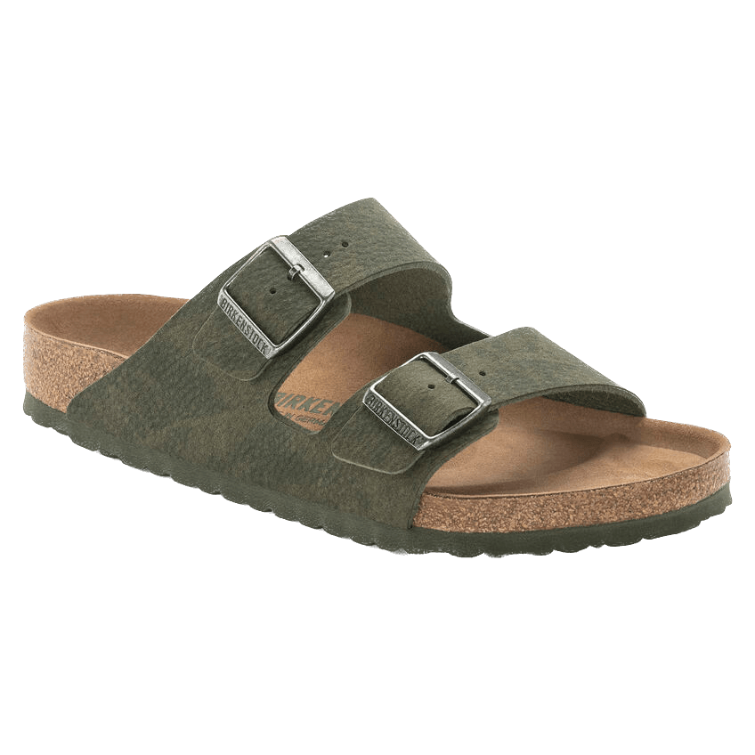 Birkenstock Arizona Vegan Microfibra Desert Dust Gray Thyme - ECRU