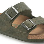 Birkenstock Arizona Vegan Microfibra Desert Dust Gray Thyme - ECRU