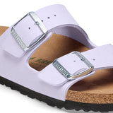 Birkenstock Arizona Versión Vegana Soft Birki Vegan Purple Fog - ECRU