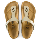 Birkenstock Gizeh Birko-Flor Gold - ECRU