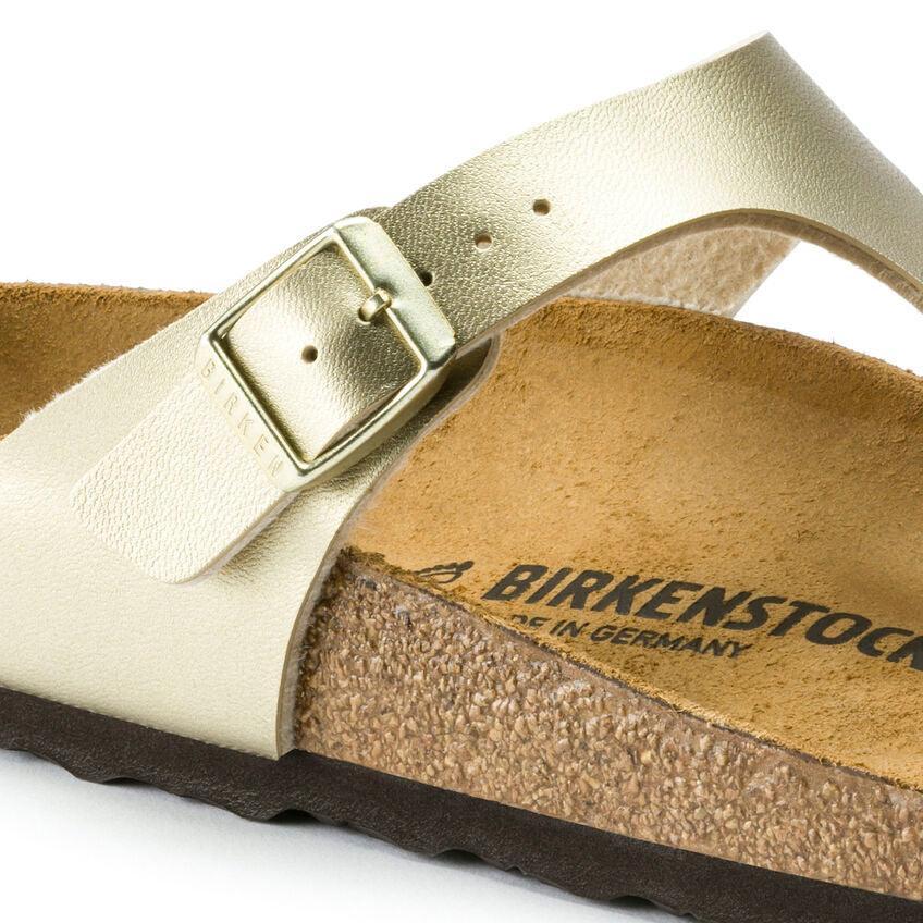 Birkenstock Gizeh Birko-Flor Gold - ECRU