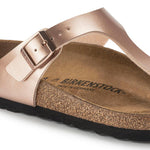 Birkenstock Gizeh Birko-Flor Metallic Copper - ECRU