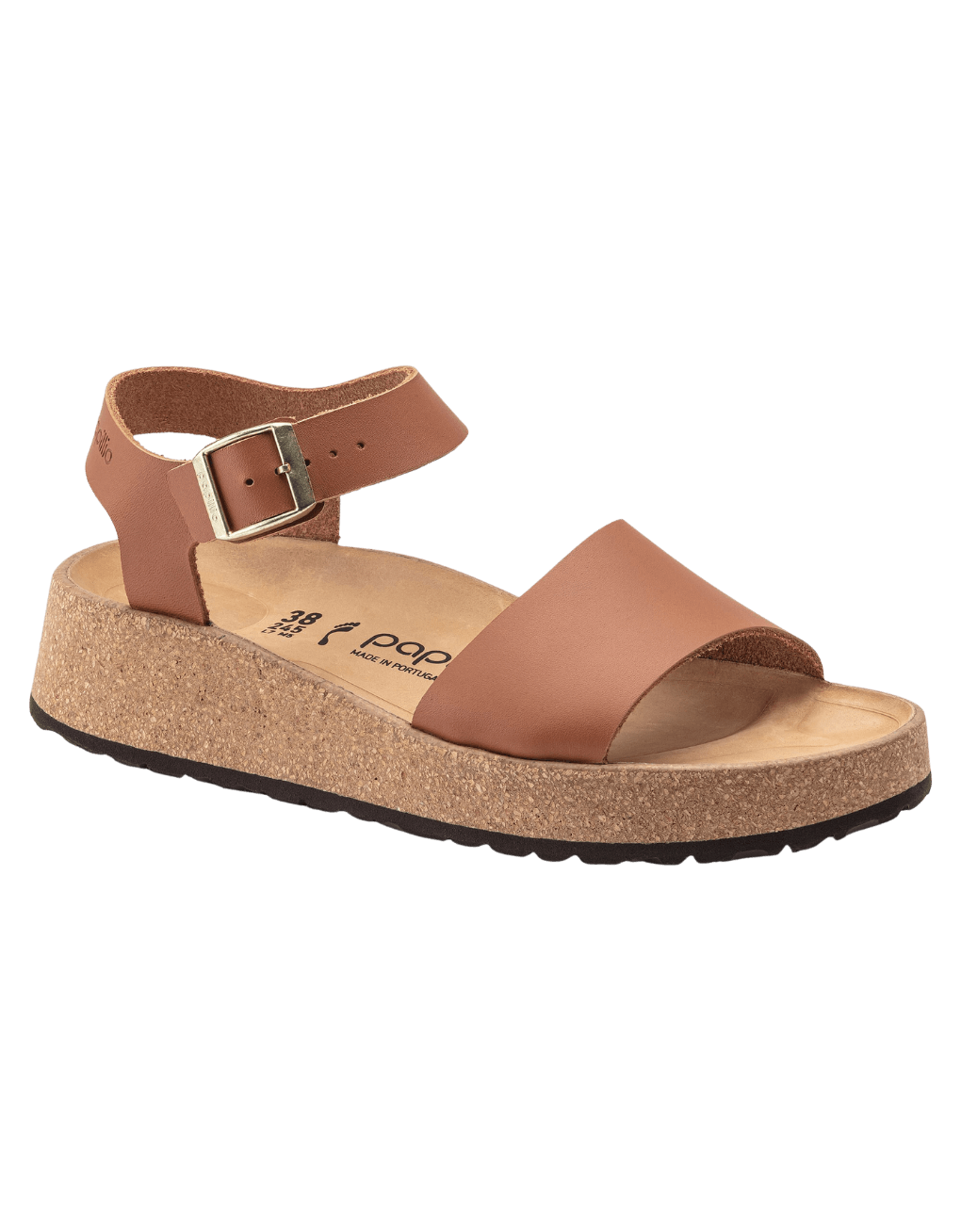 Birkenstock Glenda Cuero Natural Ginger Brown - ECRU