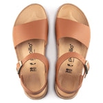 Birkenstock Glenda Cuero Natural Ginger Brown - ECRU