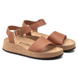 Birkenstock Glenda Cuero Natural Ginger Brown - ECRU