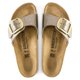 Birkenstock Madrid Big Buckle Birko-Flor Graceful Taupe - ECRU