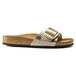 Birkenstock Madrid Big Buckle Birko-Flor Graceful Taupe - ECRU