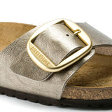 Birkenstock Madrid Big Buckle Birko-Flor Graceful Taupe - ECRU