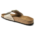 Birkenstock Madrid Big Buckle Birko-Flor Graceful Taupe - ECRU