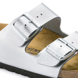 Birkenstock Arizona Birko-Flor Silver