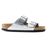 Birkenstock Arizona Birko-Flor Silver