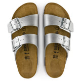 Birkenstock Arizona Birko-Flor Silver