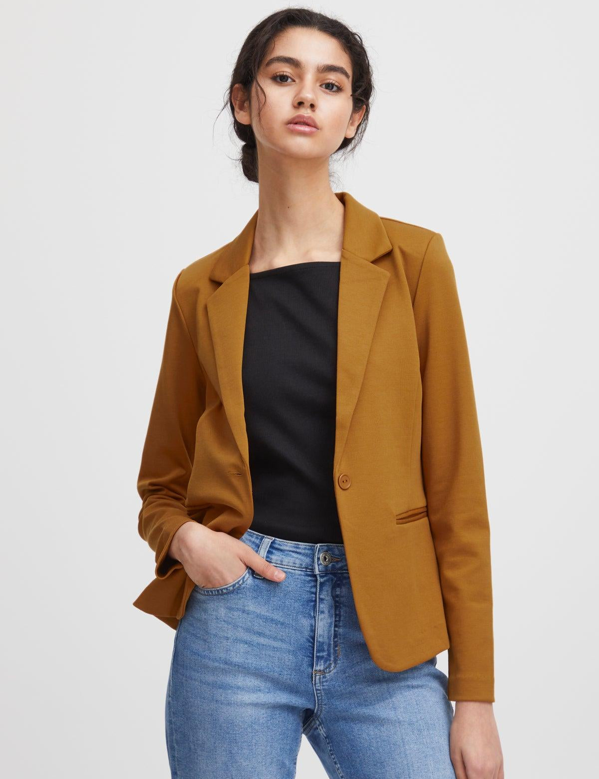 Blazer ICHI Kate Cathay Spice - ECRU