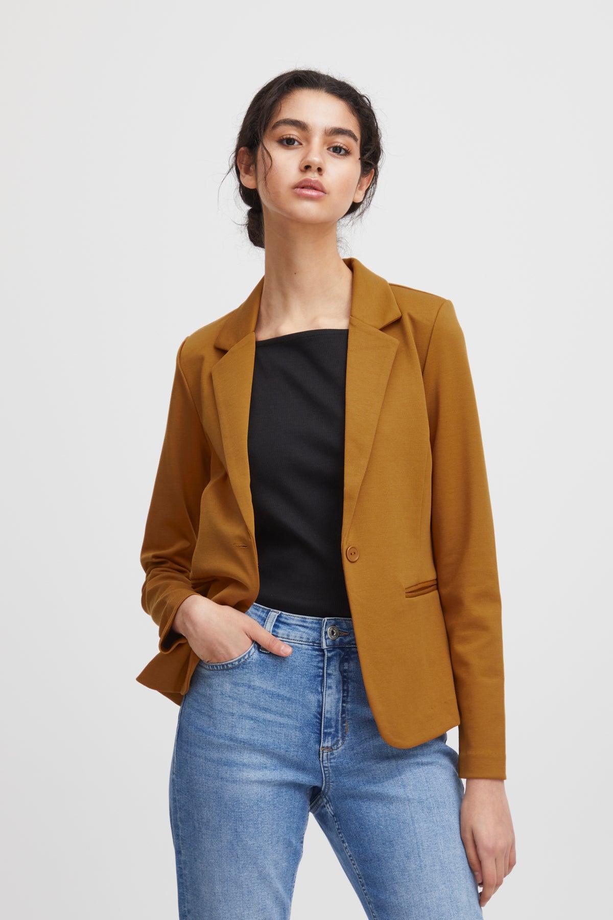 Blazer ICHI Kate Cathay Spice - ECRU