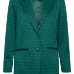 Blazer ICHI Kate Oversize Cameleon Cadmium Green - ECRU