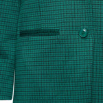 Blazer ICHI Kate Oversize Cameleon Cadmium Green - ECRU