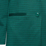 Blazer ICHI Kate Oversize Cameleon Cadmium Green - ECRU