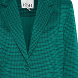 Blazer ICHI Kate Oversize Cameleon Cadmium Green - ECRU