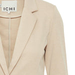 Blazer ICHI Kate Pique Doeskin - ECRU