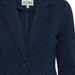 Blazer ICHI Kate Print Dot Total Eclipse - ECRU