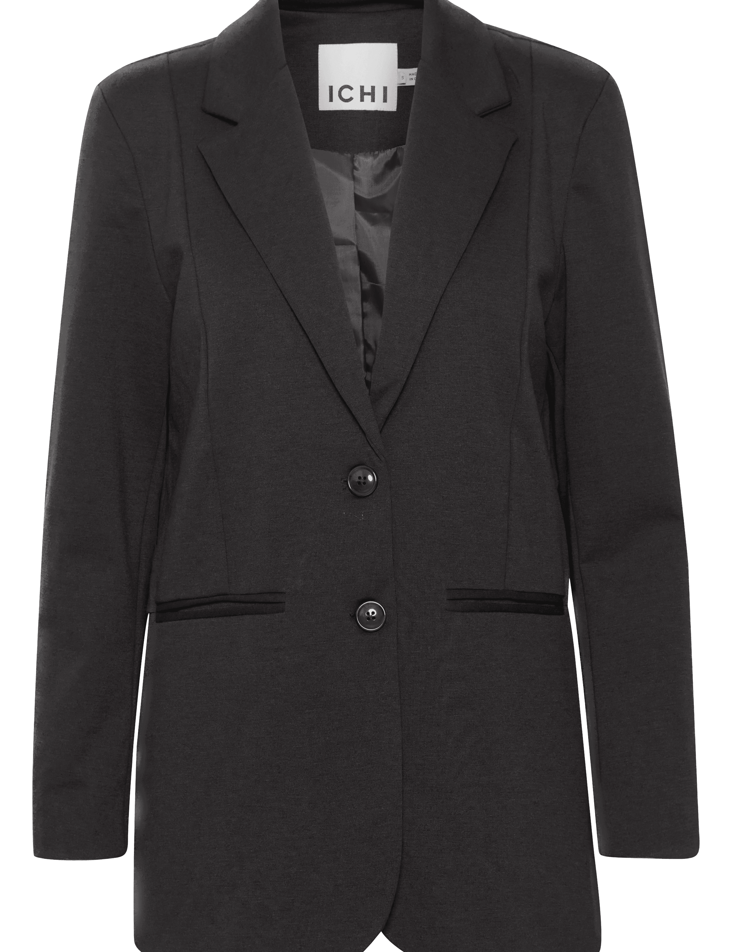 Blazer ICHI Oversize Kate Black - ECRU