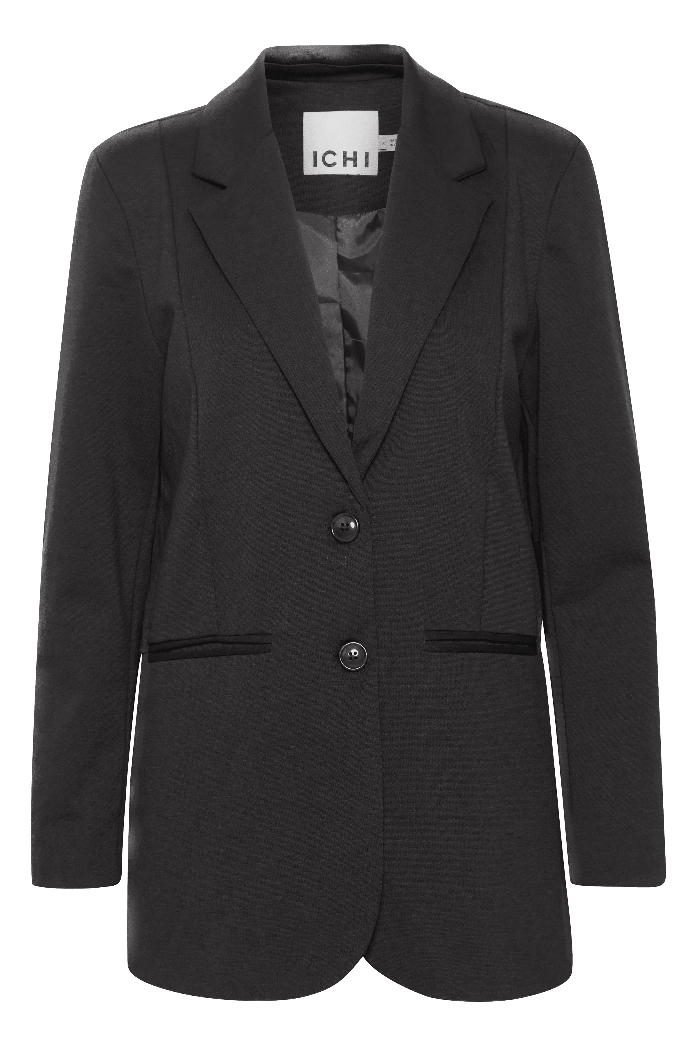 Blazer ICHI Oversize Kate Black - ECRU