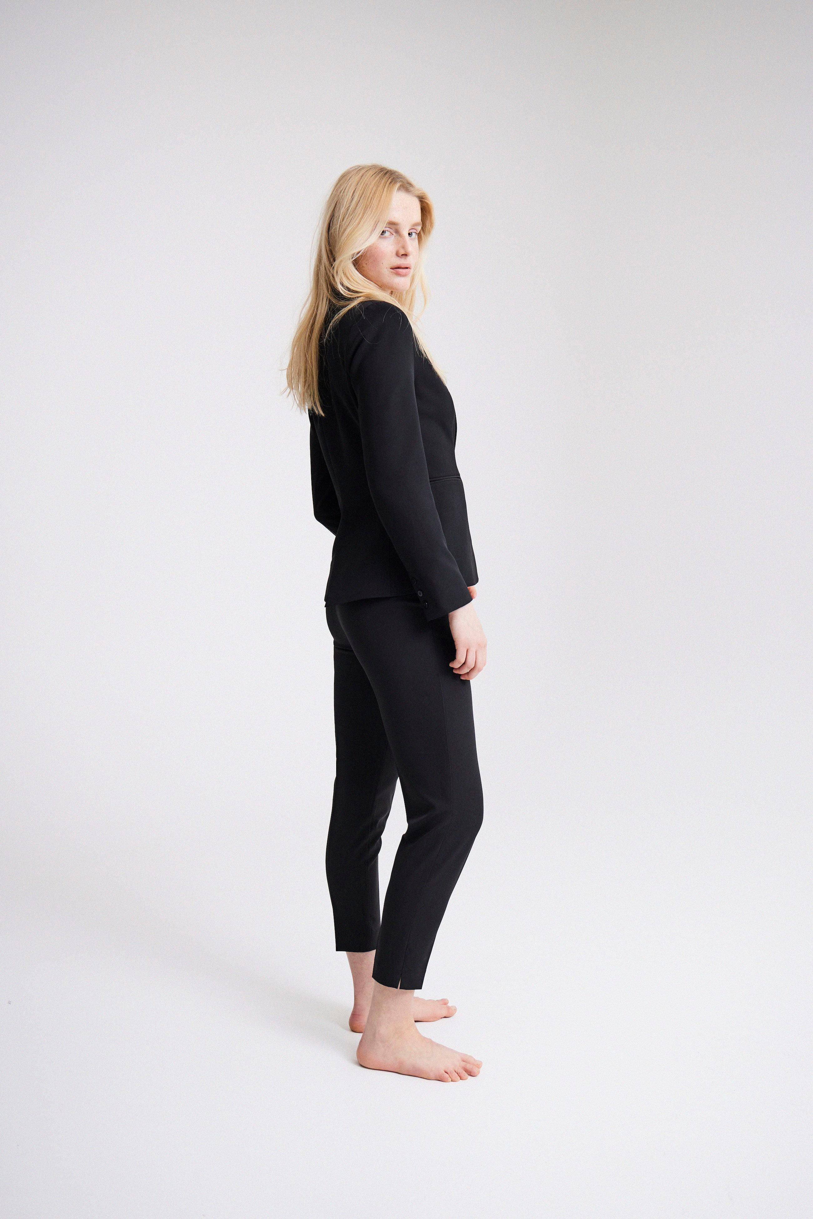 Blazer ICHI Oversize Kate Black - ECRU